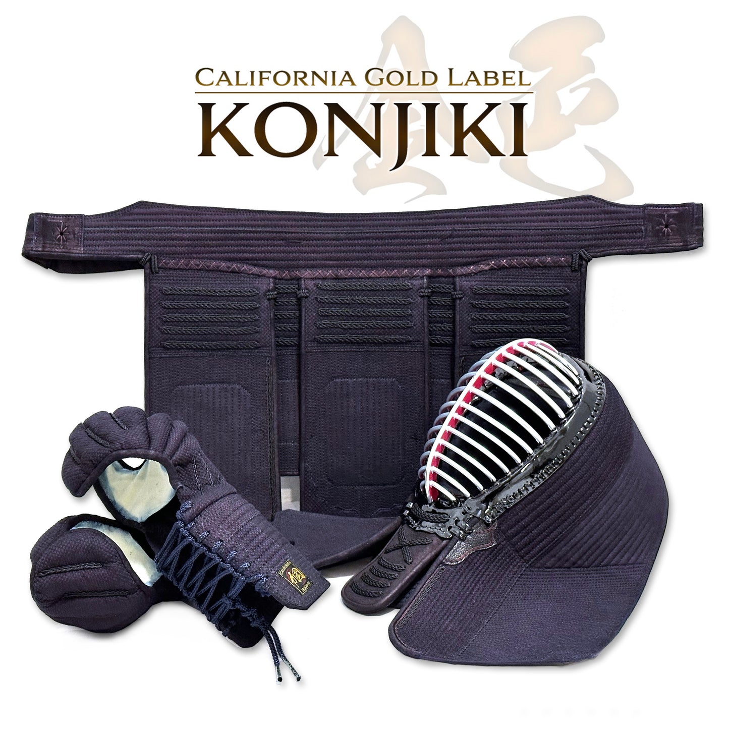 California Gold Label: KONJIKI - Premium All-Purpose Jissengata Bogu Set