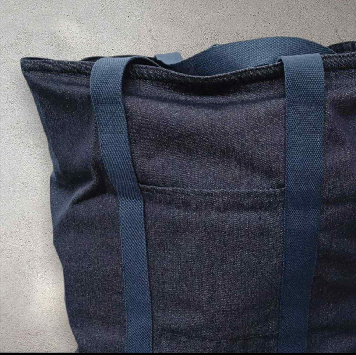 California Budogu Exclusive Denim Bogu Tote Bag