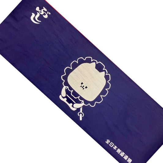 Limited Quantity: BUSHISHI Tenugui (Blue)
