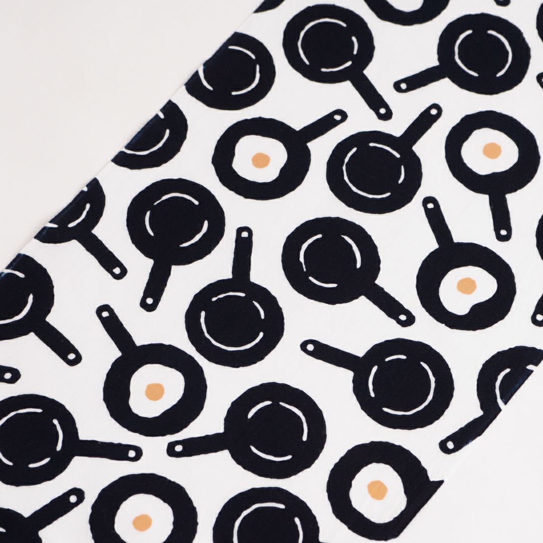 LIMITED STOCK: "Frying Pan" Tenugui