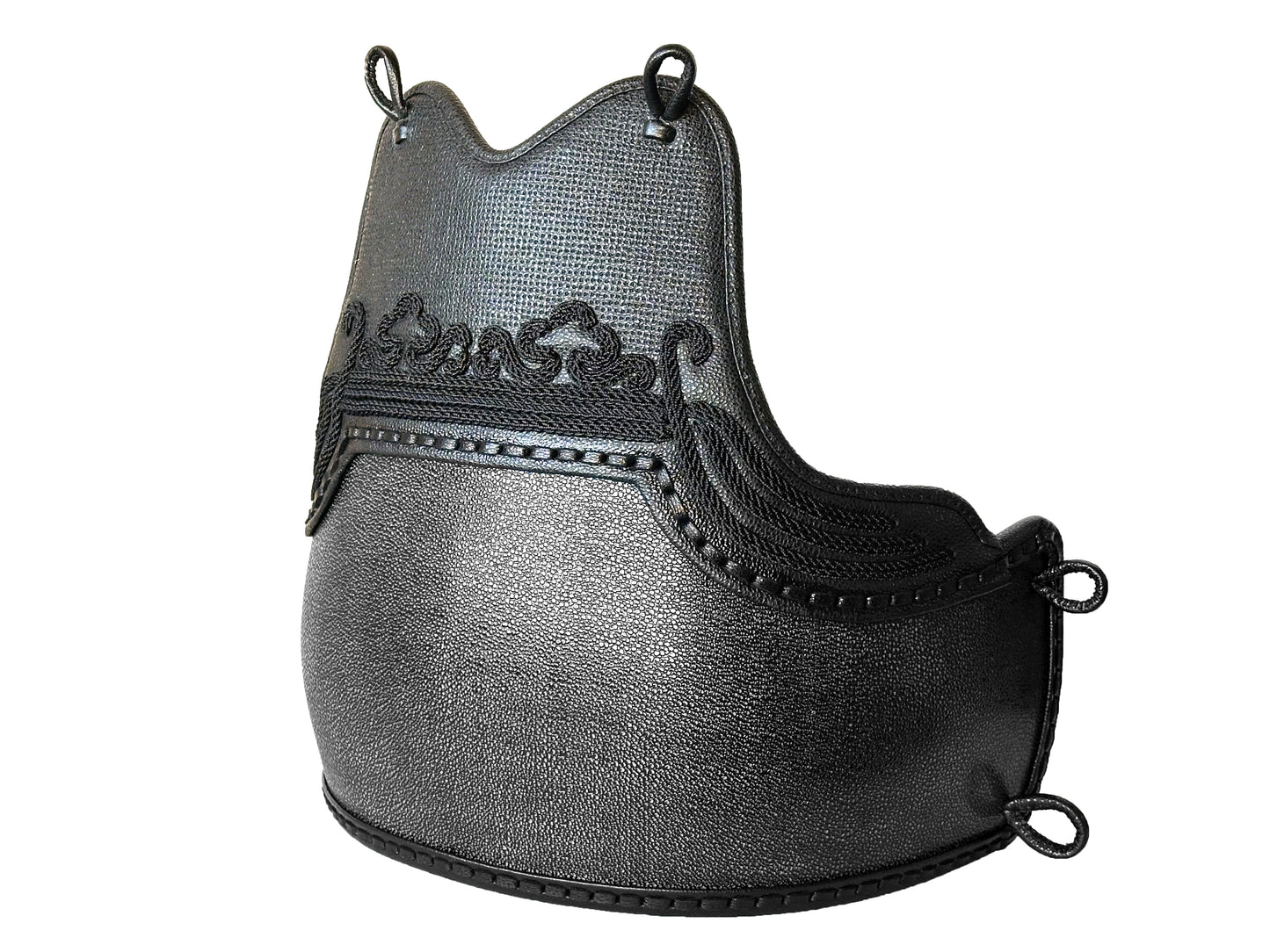 SOLD: 50pc Type Embossed Black Do