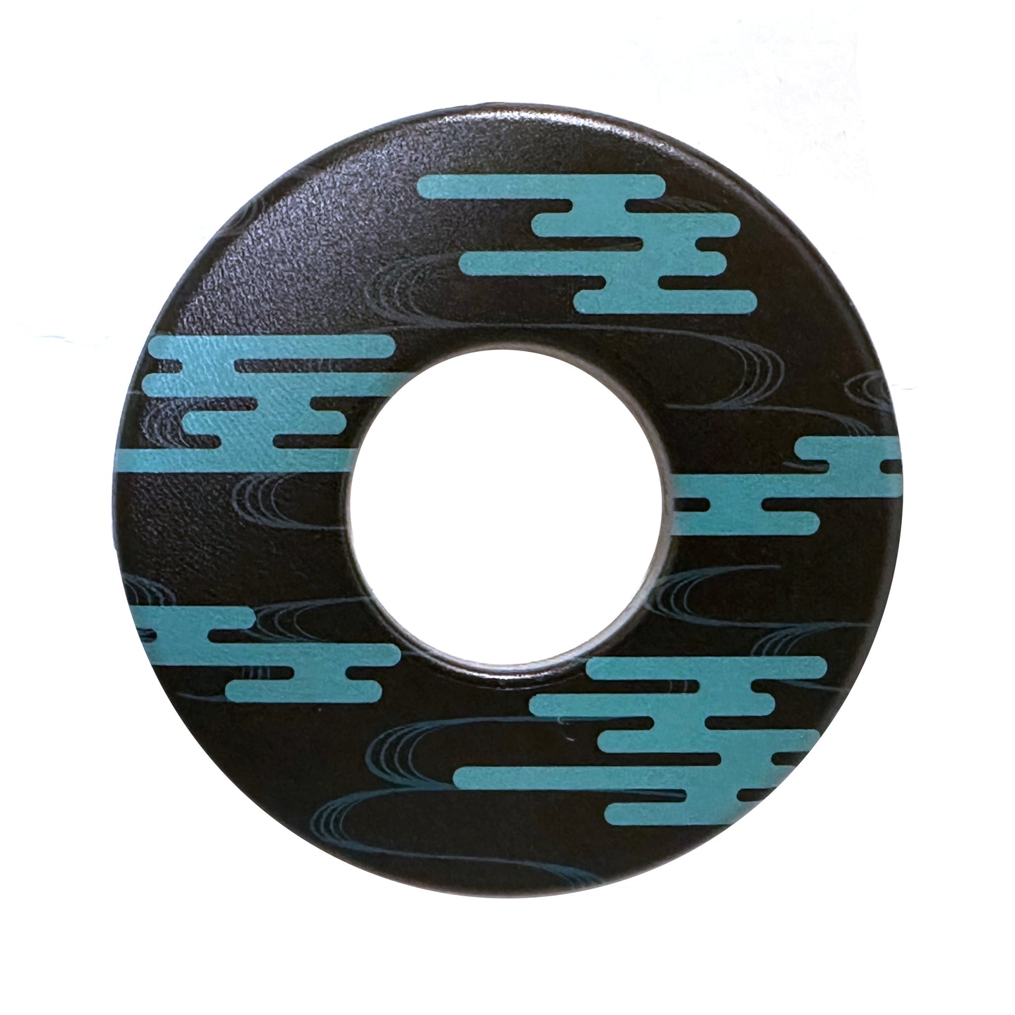 Made-in-Japan Printed Tsuba (Kumo Kakure)