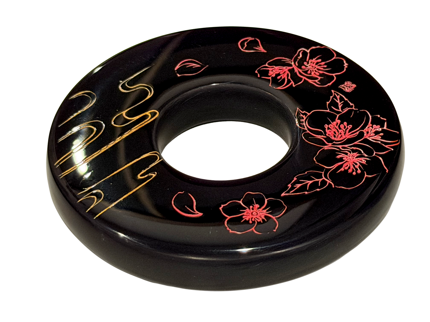 Made-in-Australia Resin Tsuba - Sakura (Pink)