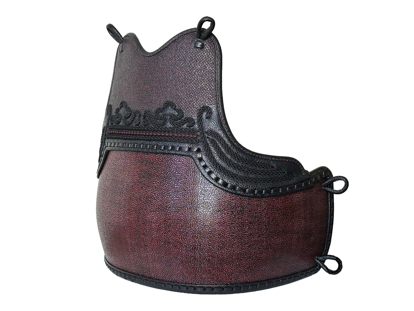 SOLD: 50pc Type Embossed Red Do