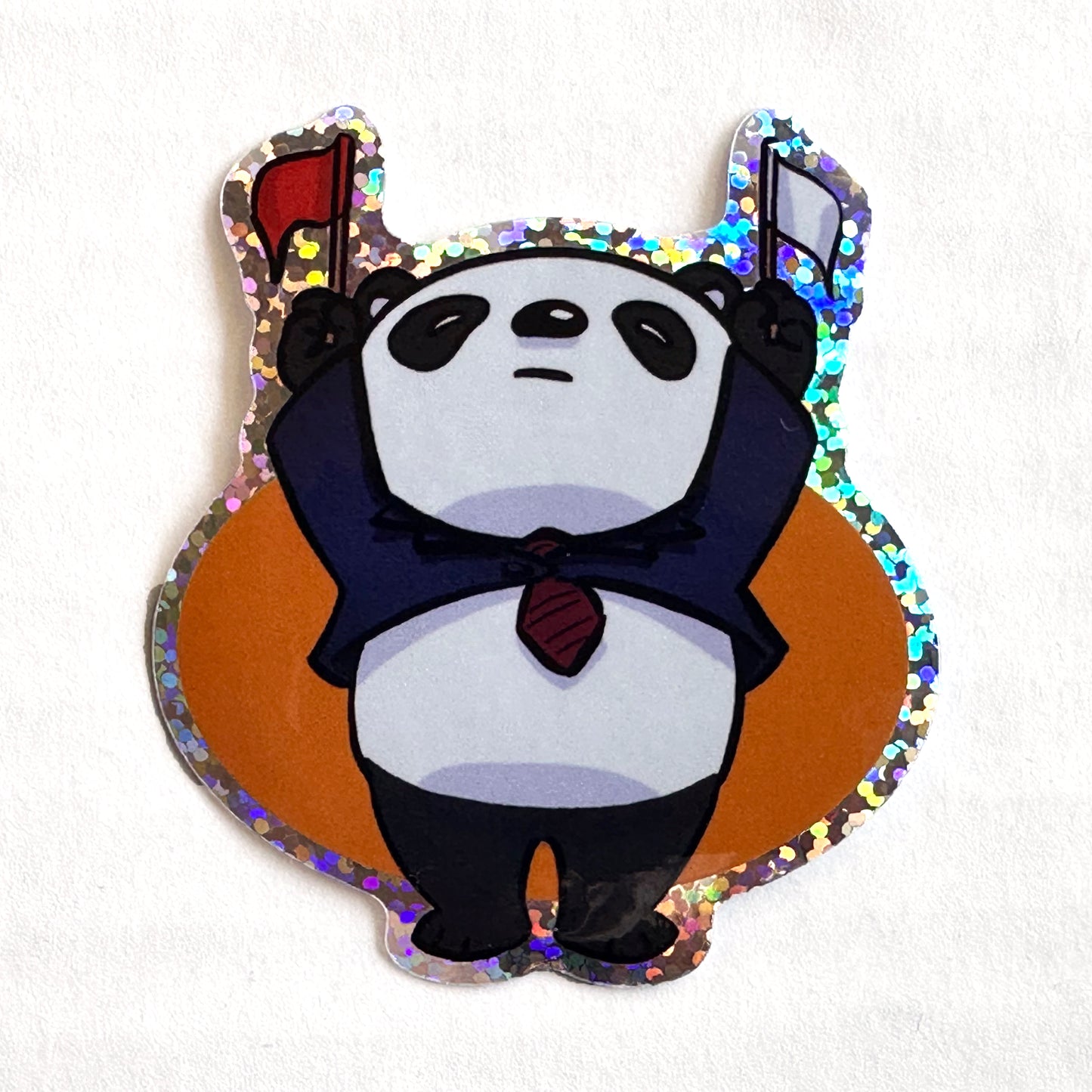 SOLD: Made-in-Spain Shin-Panda Stickers by 'Kirikaeshi'