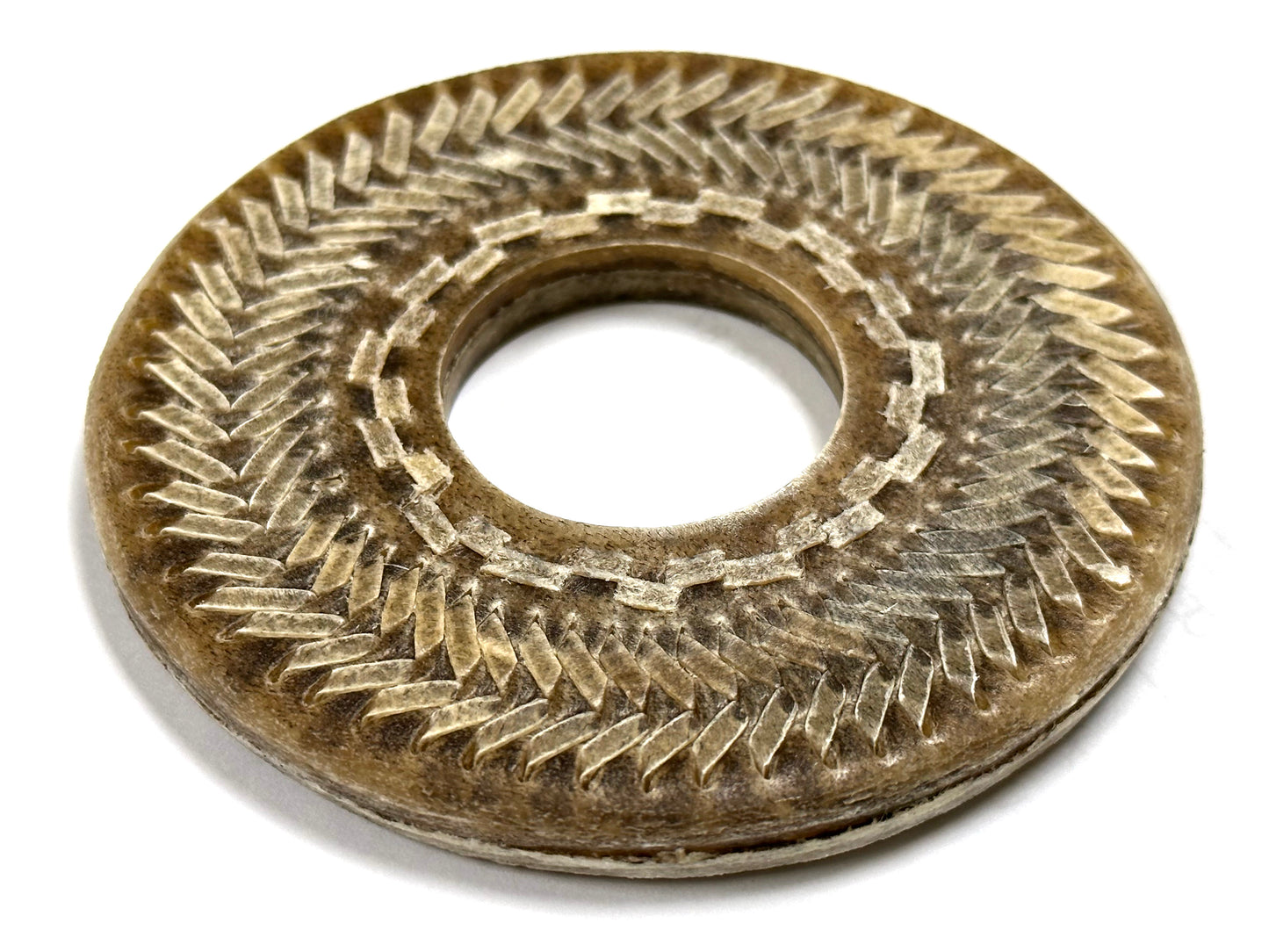 Gokujo Hand Woven Leather Tsuba