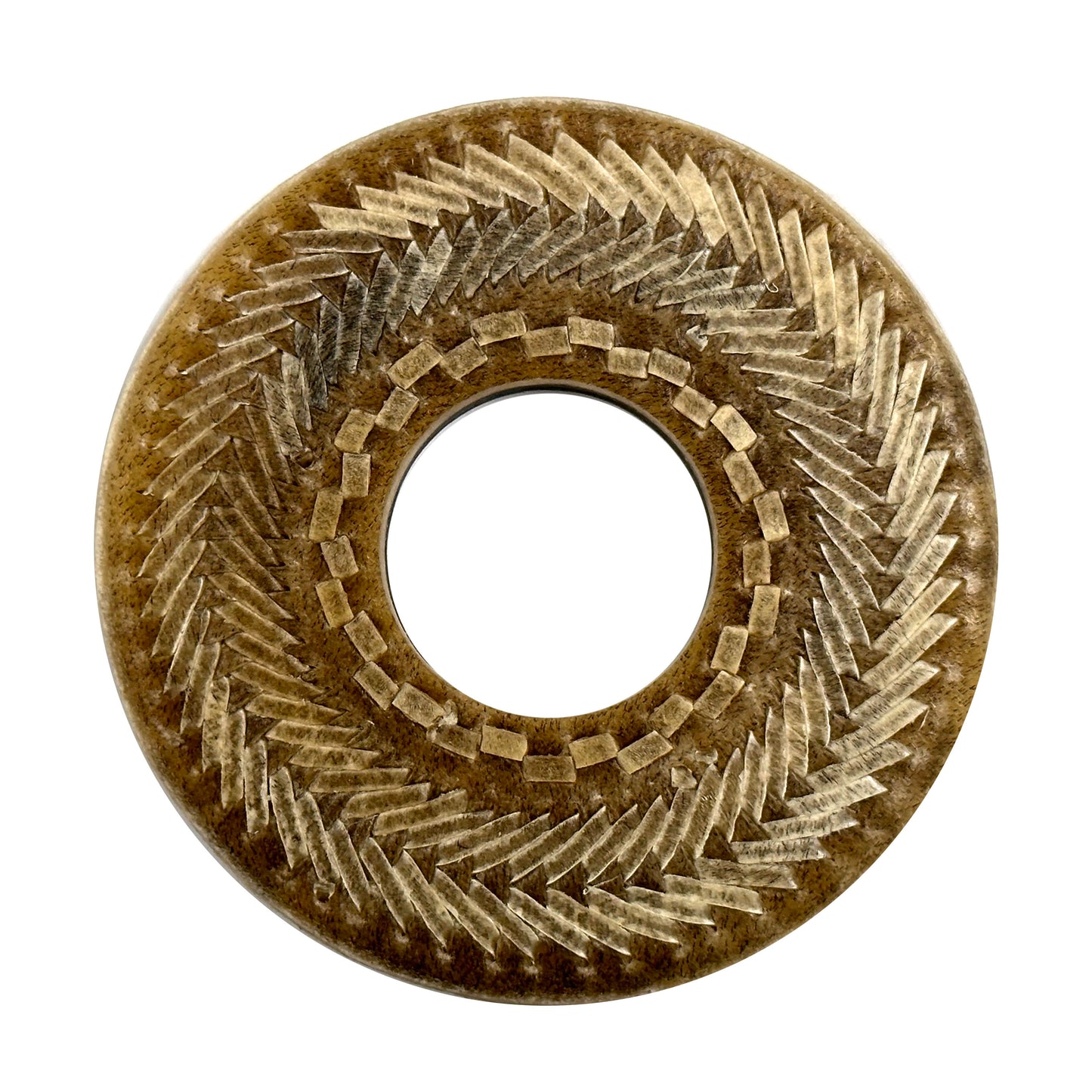 Gokujo Hand Woven Leather Tsuba