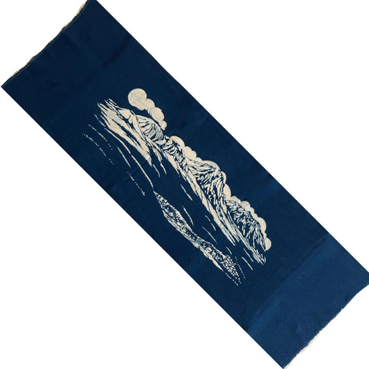 Limited Quantity: Higo-Aizome Original Tenugui (Mount Aso)