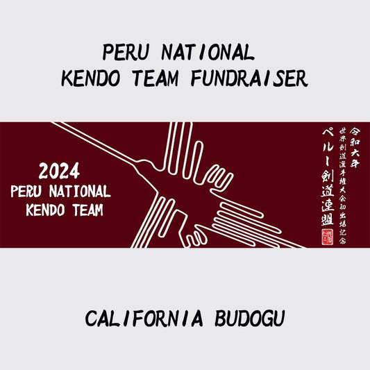 SUPPORT TEAM PERU: Official Tenugui of the Peruvian National Team