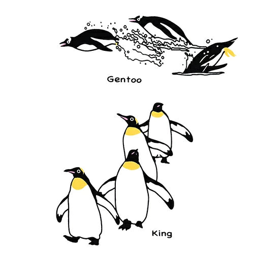 LIMITED STOCK: "Penguins" Tenugui
