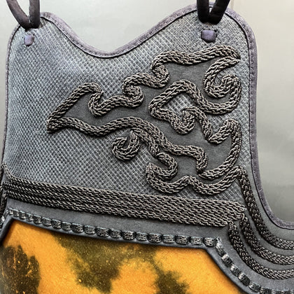 SOLD: 60pc Fukiurushi 'Shibori' Kiji Do - Aizome Gyukawa Mune