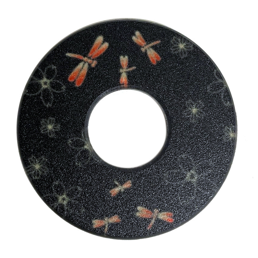 Hasegawa Monyou Tsuba (Red Sakura/Tombo A)