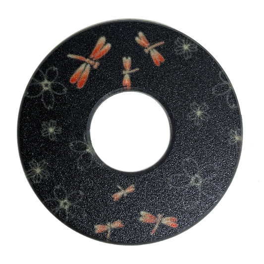 Hasegawa Monyou Tsuba (Red Sakura/Tombo A)