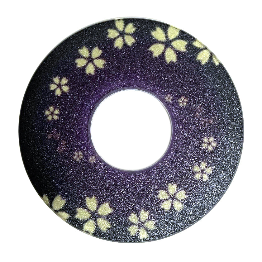 Hasegawa Monyou Tsuba (Purple Sakura A)