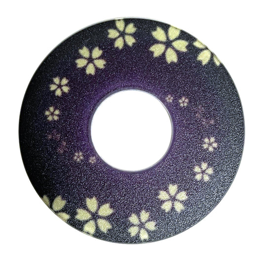 Hasegawa Monyou Tsuba (Purple Sakura A)
