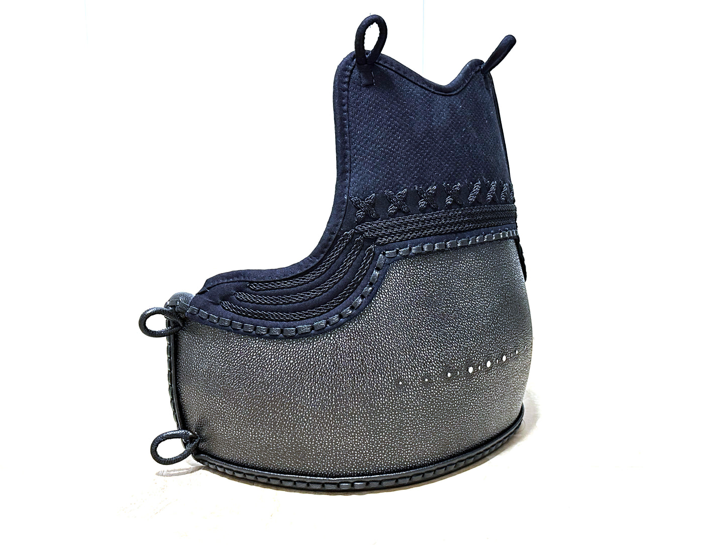 SOLD: 60pc Type Black Immitation Same Do - Aizome Kontan Mune