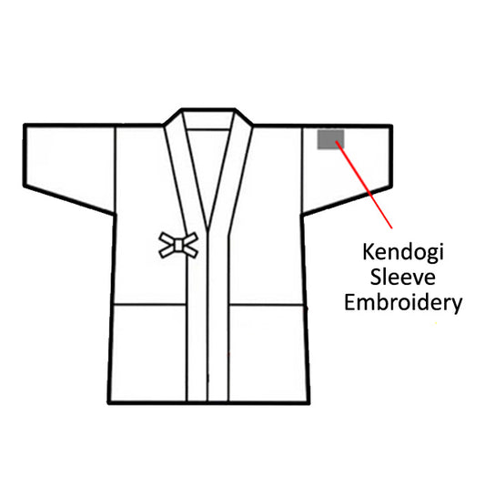 Kendogi Embroidery (Sleeve)