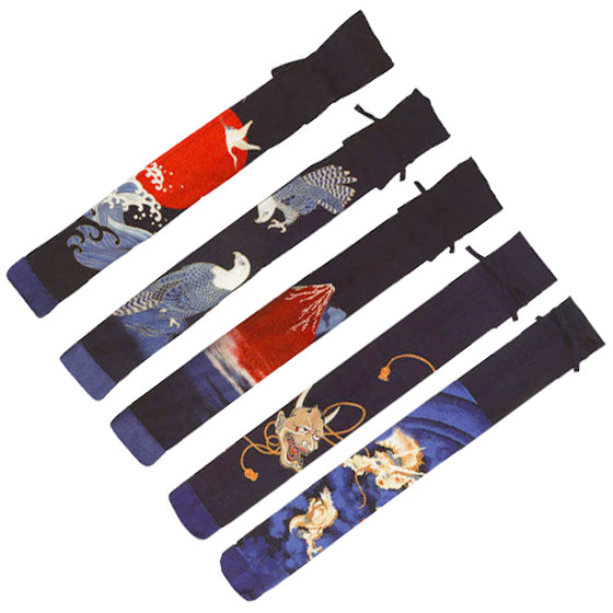 Illustrated Made-in-Japan Traditional Shinai Bag