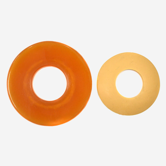 Plastic Tsuba & Tsubadome Set