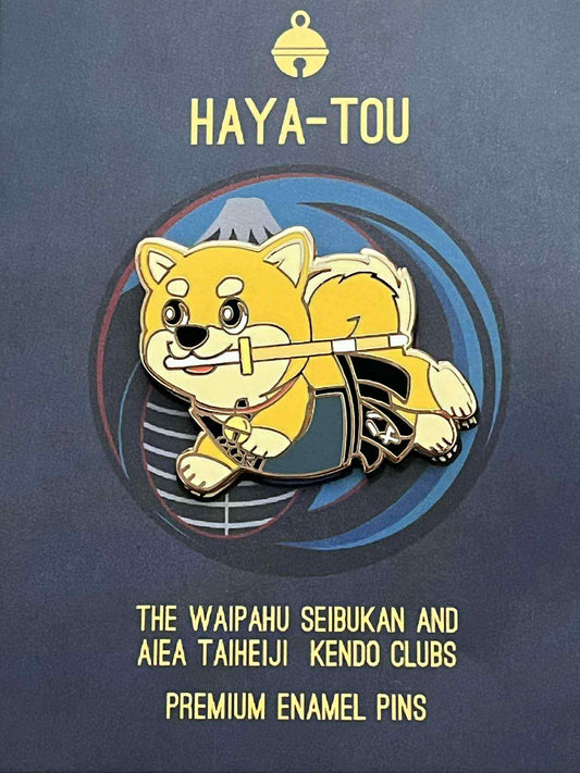 Support Hawaii’s Young Kenshi – “HAYA-TOU” Collectable Enamel Pin