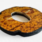 ONE ONLY: Made-in-Italy Sturgeon Leather Bokuto Tsuba (#1-5: Wood)