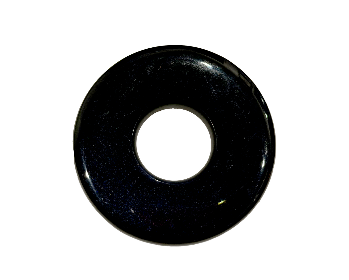 Made-in-Australia Resin Tsuba - Golden Dragonflies (Black)