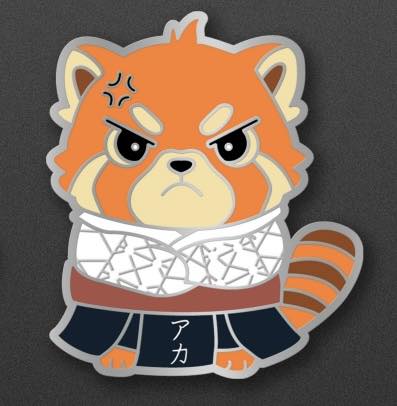 Support Hawaii’s Young Kenshi – “AKA-TOU” Collectable Enamel Pin