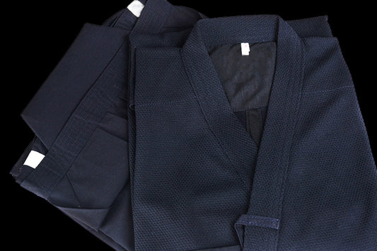 Essential Uniform Set: Synthetic Hakama with Choice of Kendogi