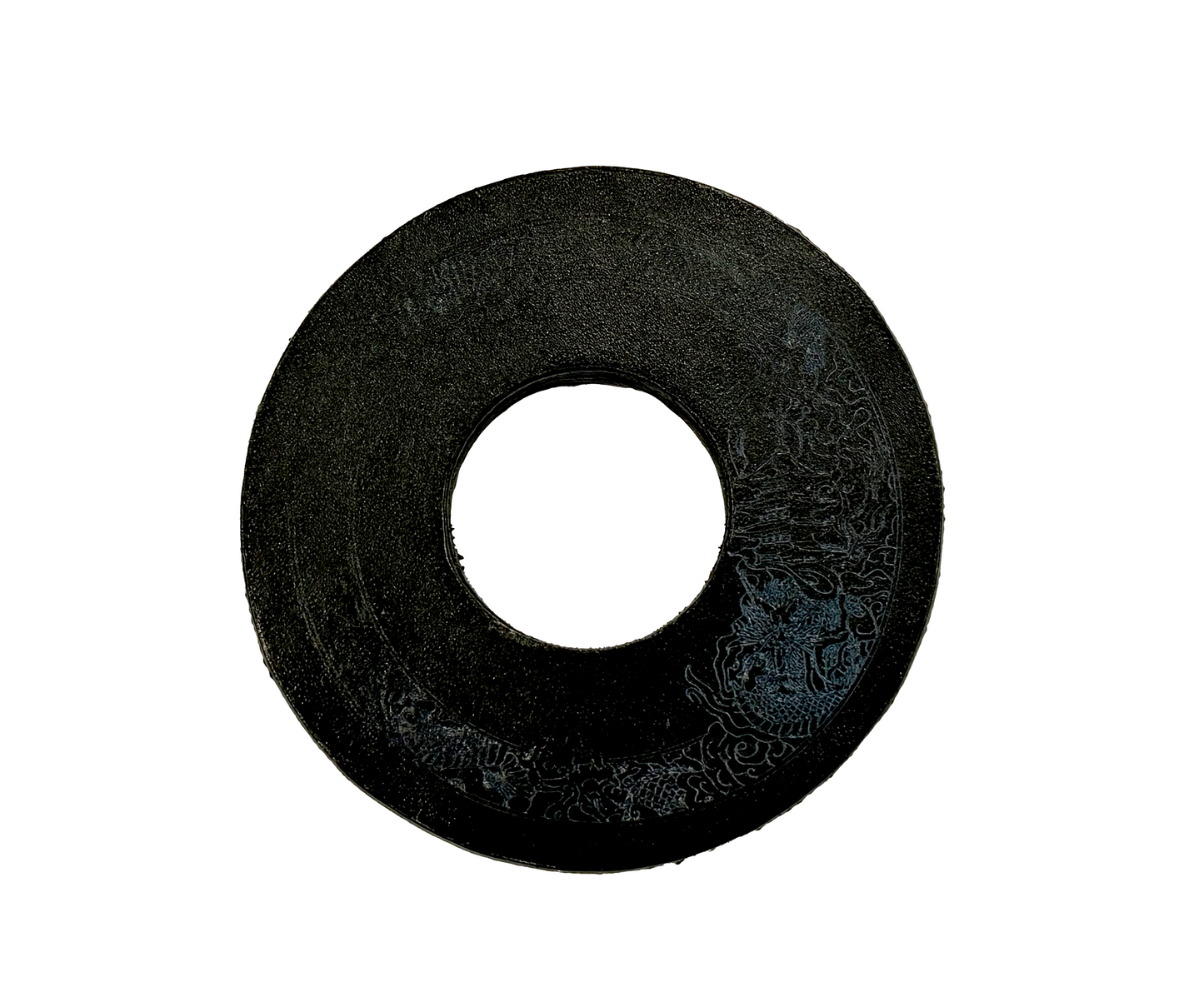 RARE: Tsuba Budo Cali Leather Tsuba (Embossed Ombré)