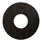 RARE: Tsuba Budo Cali Leather Tsuba (Nobori-Ryuu)