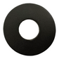 RARE: Tsuba Budo Cali Leather Tsuba (Ombre Dragon Waves/Black)