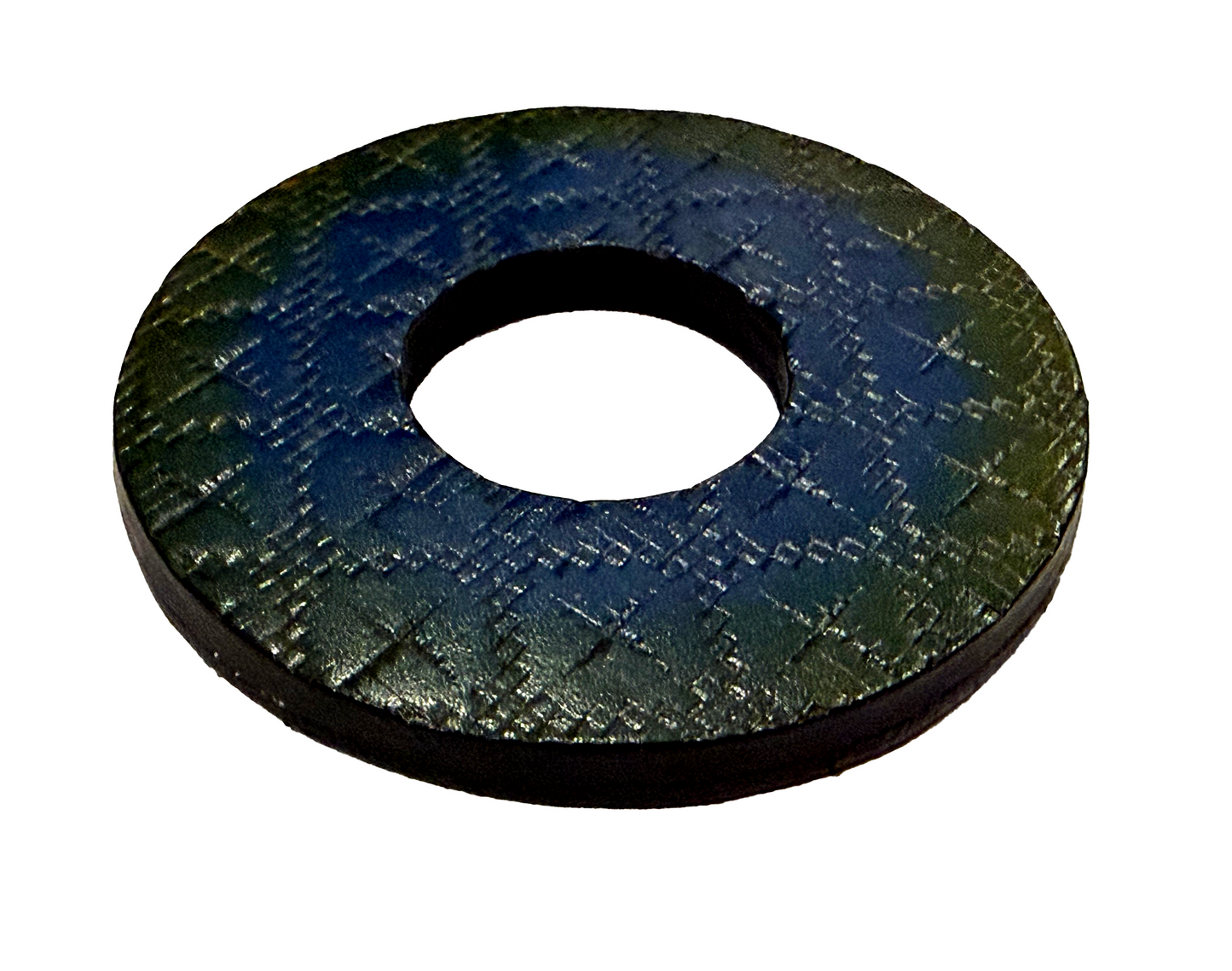 RARE: Tsuba Budo Cali Leather Tsuba (Embossed Ombré)