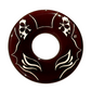 Made-in-Australia Resin Tsuba - Kitsune (Maroon)