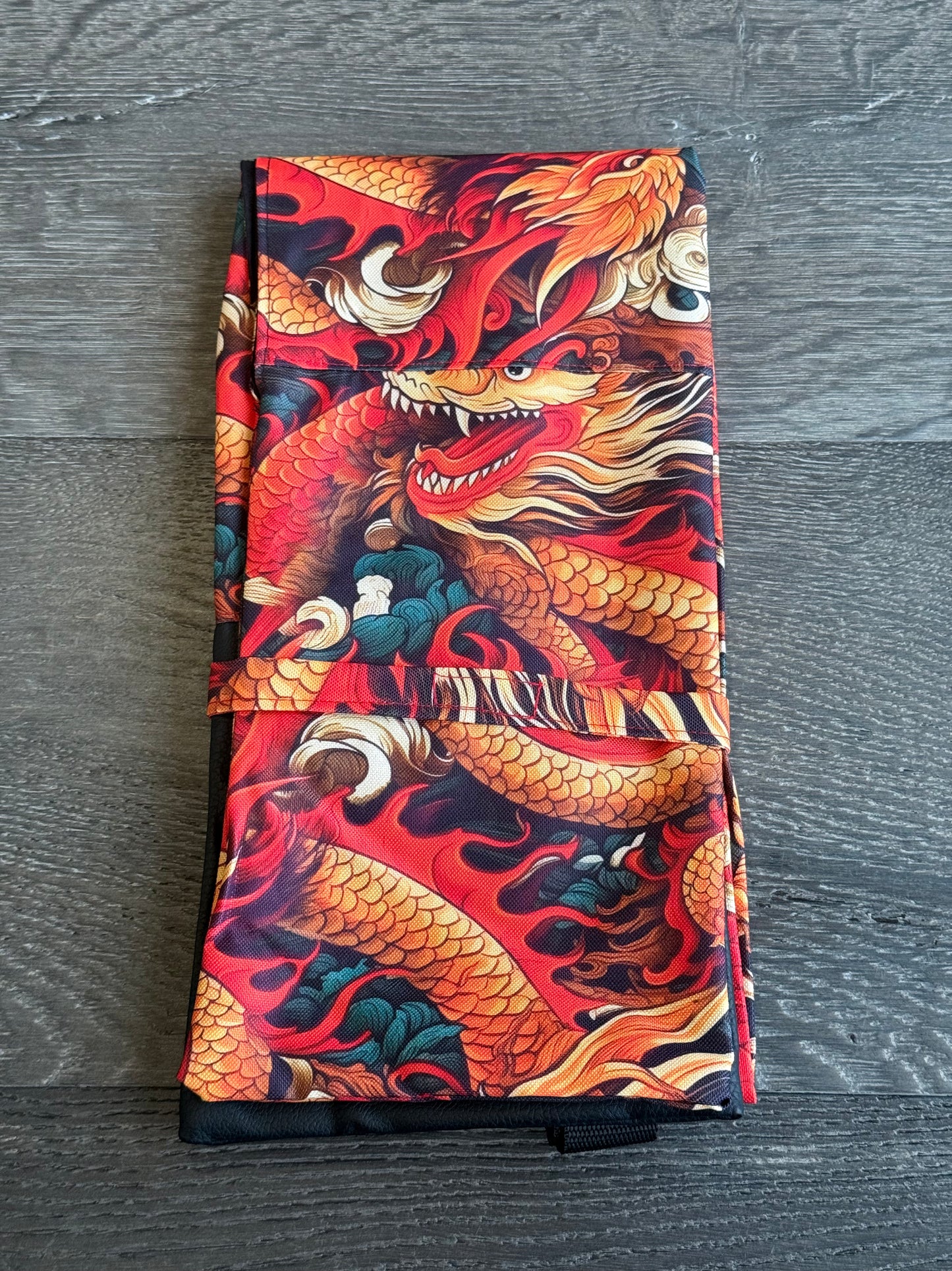 ONE ONLY: Made-in-Poland Shinai Bags by Kawki Wroble - Red Dragon