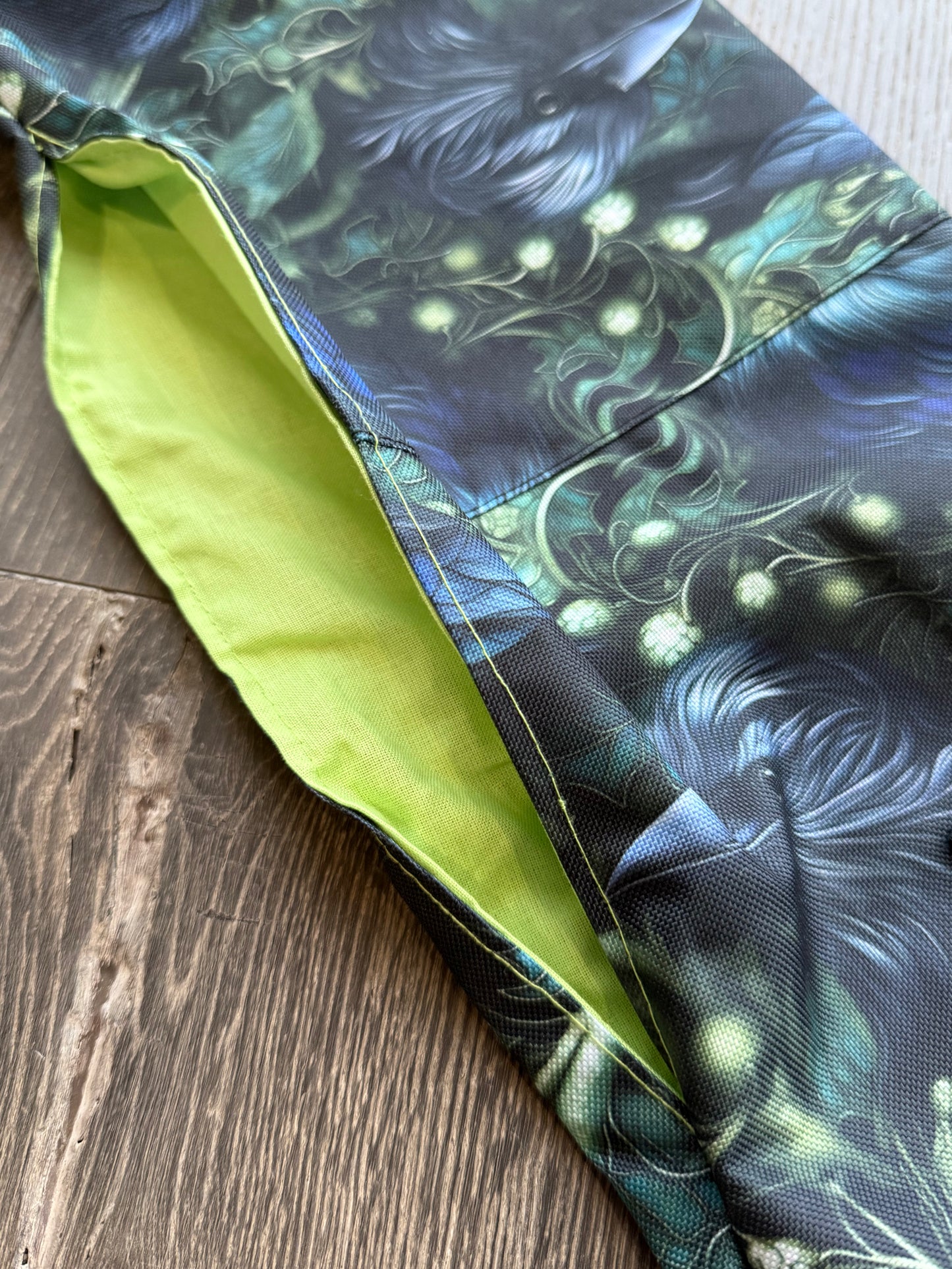 ONE ONLY: Made-in-Poland Shinai Bags by Kawki Wroble - Peacock