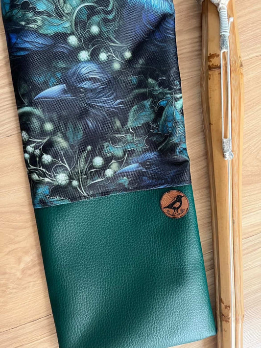 ONE ONLY: Made-in-Poland Shinai Bags by Kawki Wroble - Peacock
