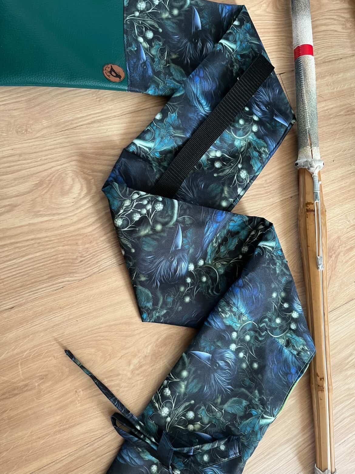 ONE ONLY: Made-in-Poland Shinai Bags by Kawki Wroble - Peacock