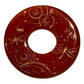 Made-in-Australia Resin Tsuba - Tombo (Red / Translucent)