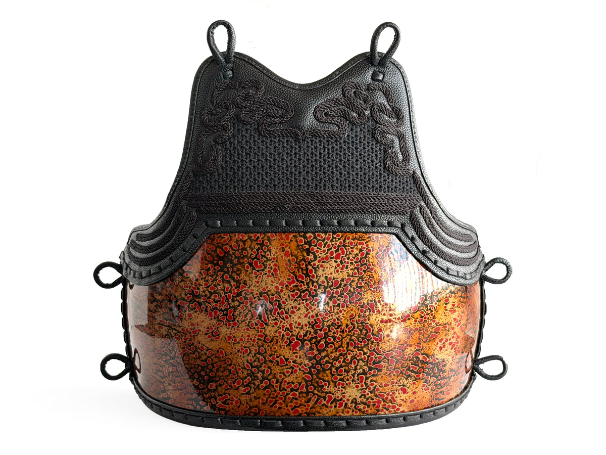 RARE: Gold Mushikui Hand Lacquered Fiber Do