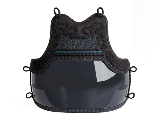 RARE: Joubouji Hand Lacquered Blue Fiber Do - Gyukawa Mune