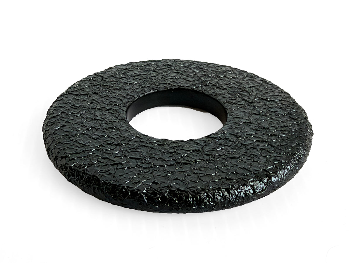 SUPER RARE: Made in Japan Gokita Nuri Premium Urushi Tsuba (Black Tataki)
