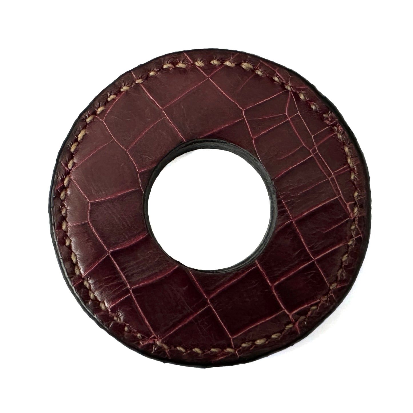 RARE: Tsuba Budo Cali Leather Tsuba (Dragon)