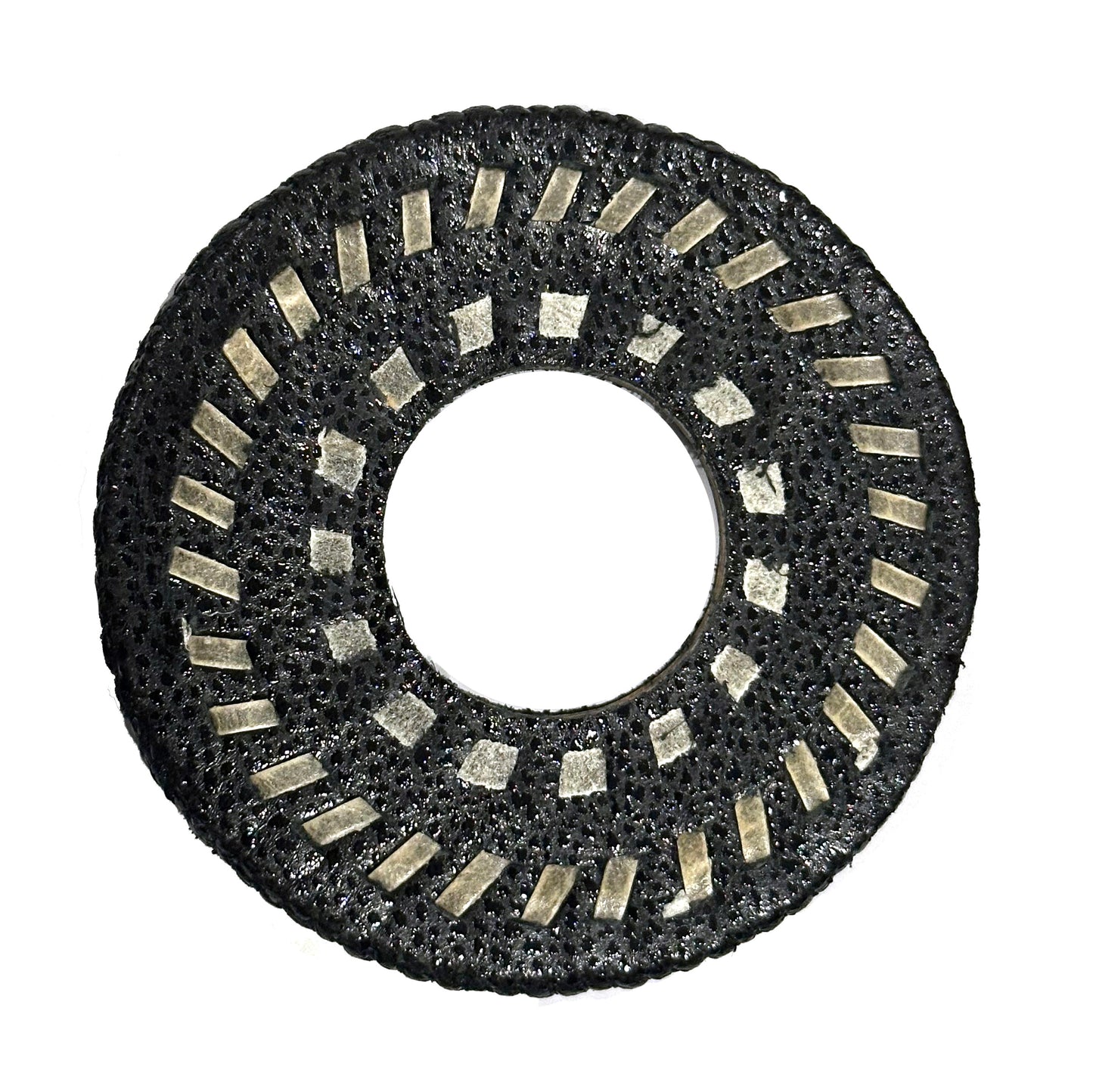 Hand Woven Kurozan Leather Tsuba