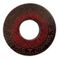 RARE: Tsuba Budo Cali Leather Tsuba (Black Kenshi)