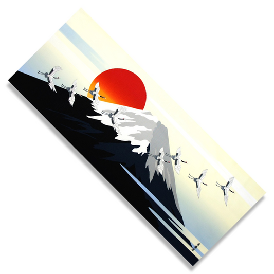 LIMITED QUANTITY: Mt. Fuji with Cranes Tenugui