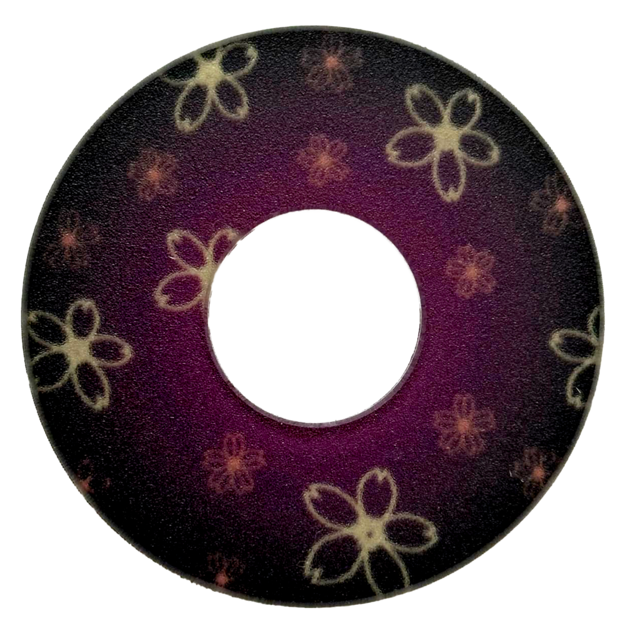 Hasegawa Monyou Tsuba (Purple Sakura B)