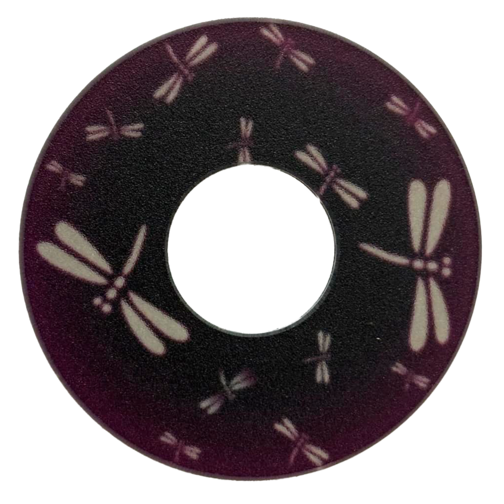 Hasegawa Monyou Tsuba (Purple Tombo B)