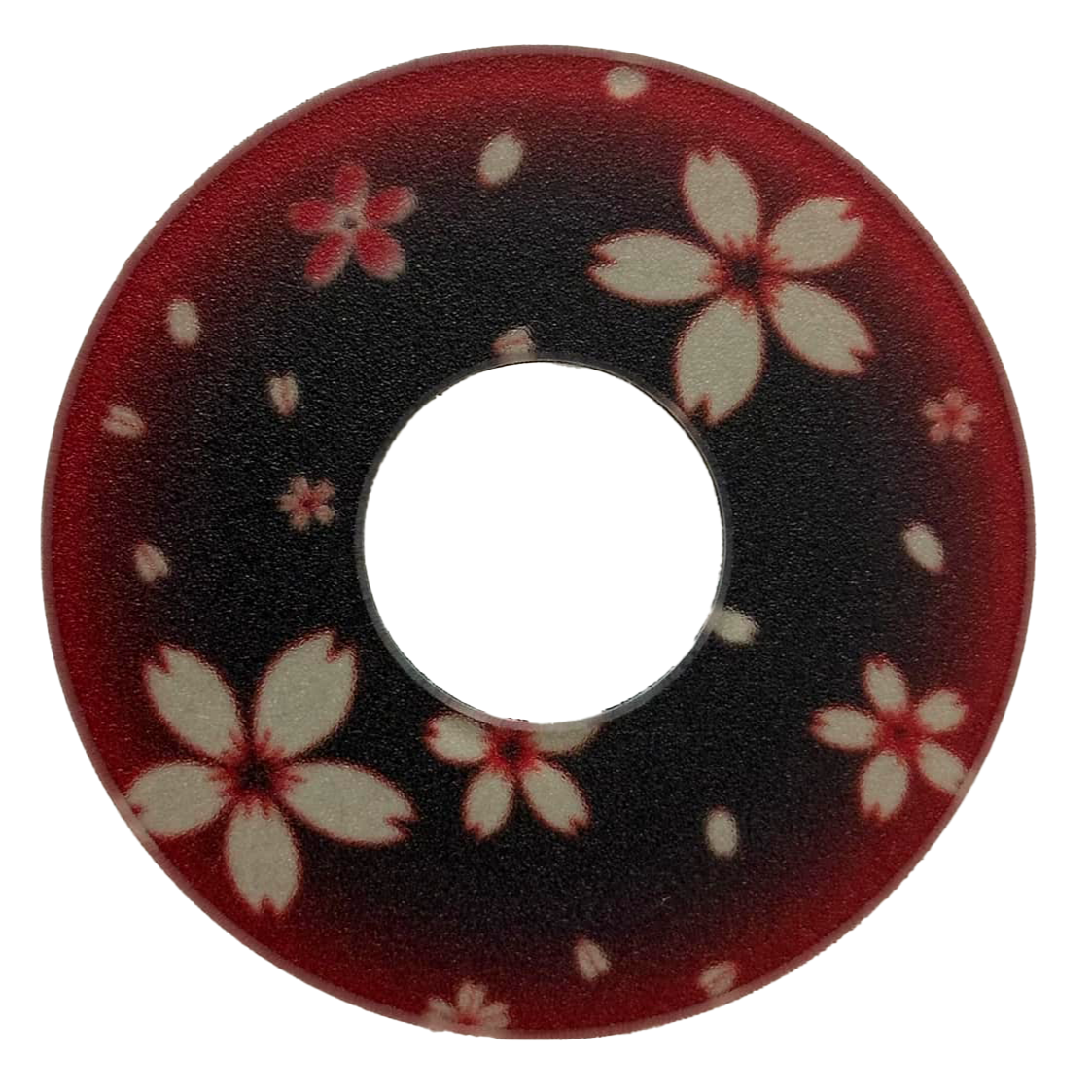 Hasegawa Monyou Tsuba (Red Sakura C)