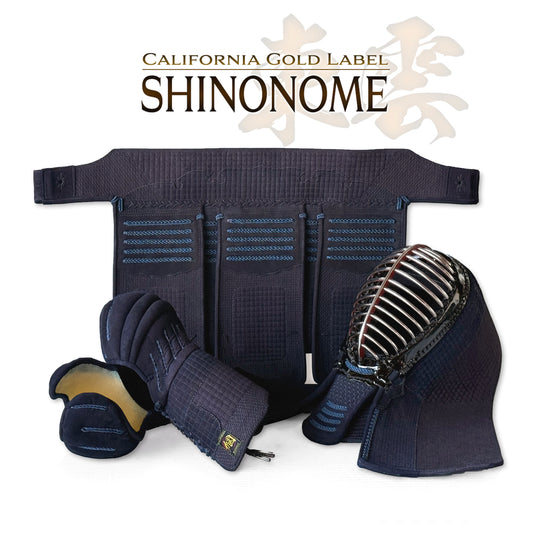 California Gold Label: SHINONOME - Premium Tezashi-Fuu Bogu Set