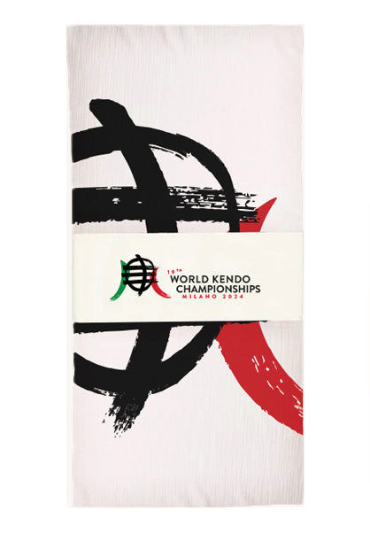 LIMITED QUANTITY: Official 19th World Kendo Championships Tenugui